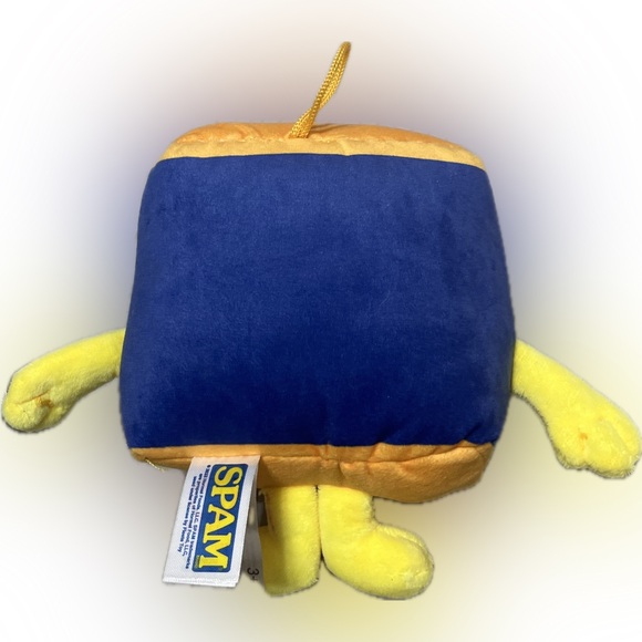 SPAM Hamburger Plush Toy w/ Legs – Fiesta Toy – 2024 – w/ Tags - Picture 3 of 9